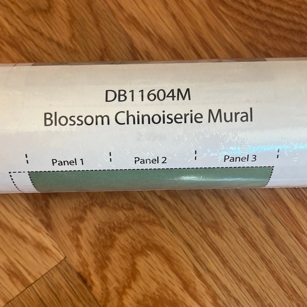 Anthropologie Blossom Chinoiserie Wall Mural NWT